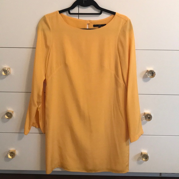 Tibi silk minidress in beautiful color